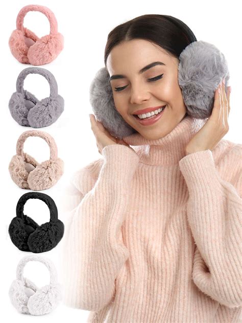 fluffy ear warmers